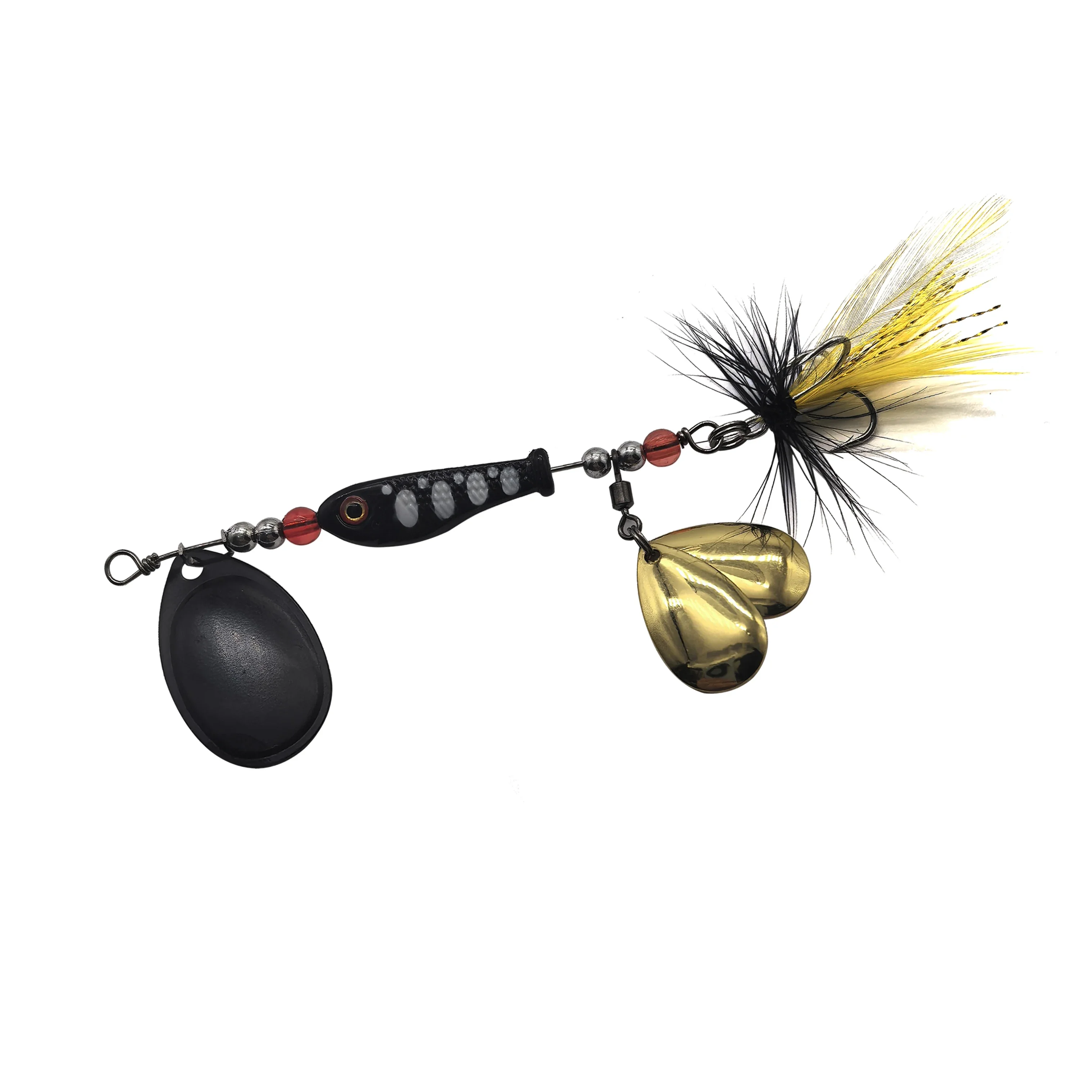CHEERY 12G Spinner Bait Fishing Lure Multiple Blade Jig Dancer ABS Pencil Lure - view 5