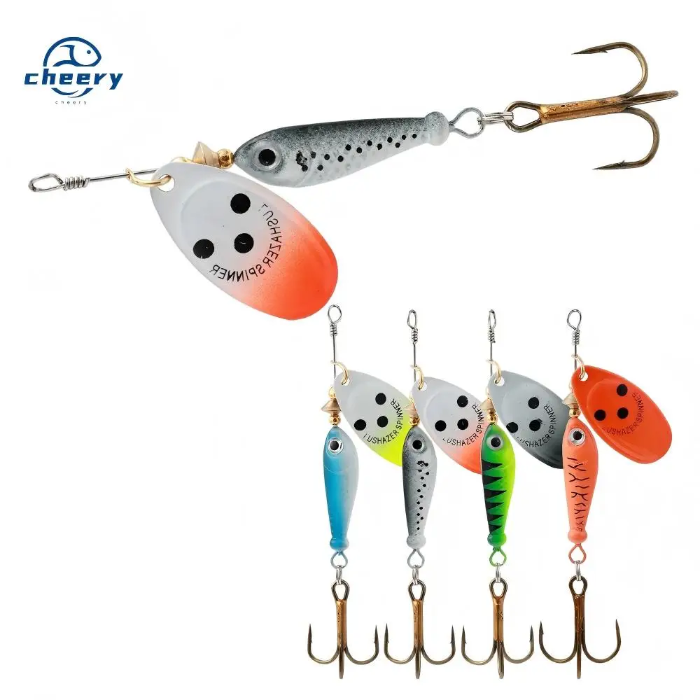 CHEERY 11g 15g 18g Spinner Fishing Lure Saltwater Fish Targeted