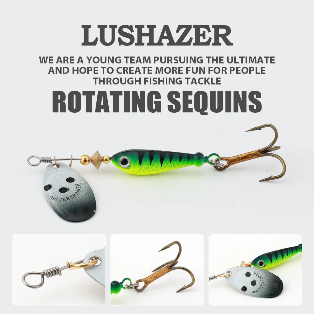CHEERY 11g 15g 18g Spinner Fishing Lure Saltwater Fish Targeted ABS Pencil Lure - view 12