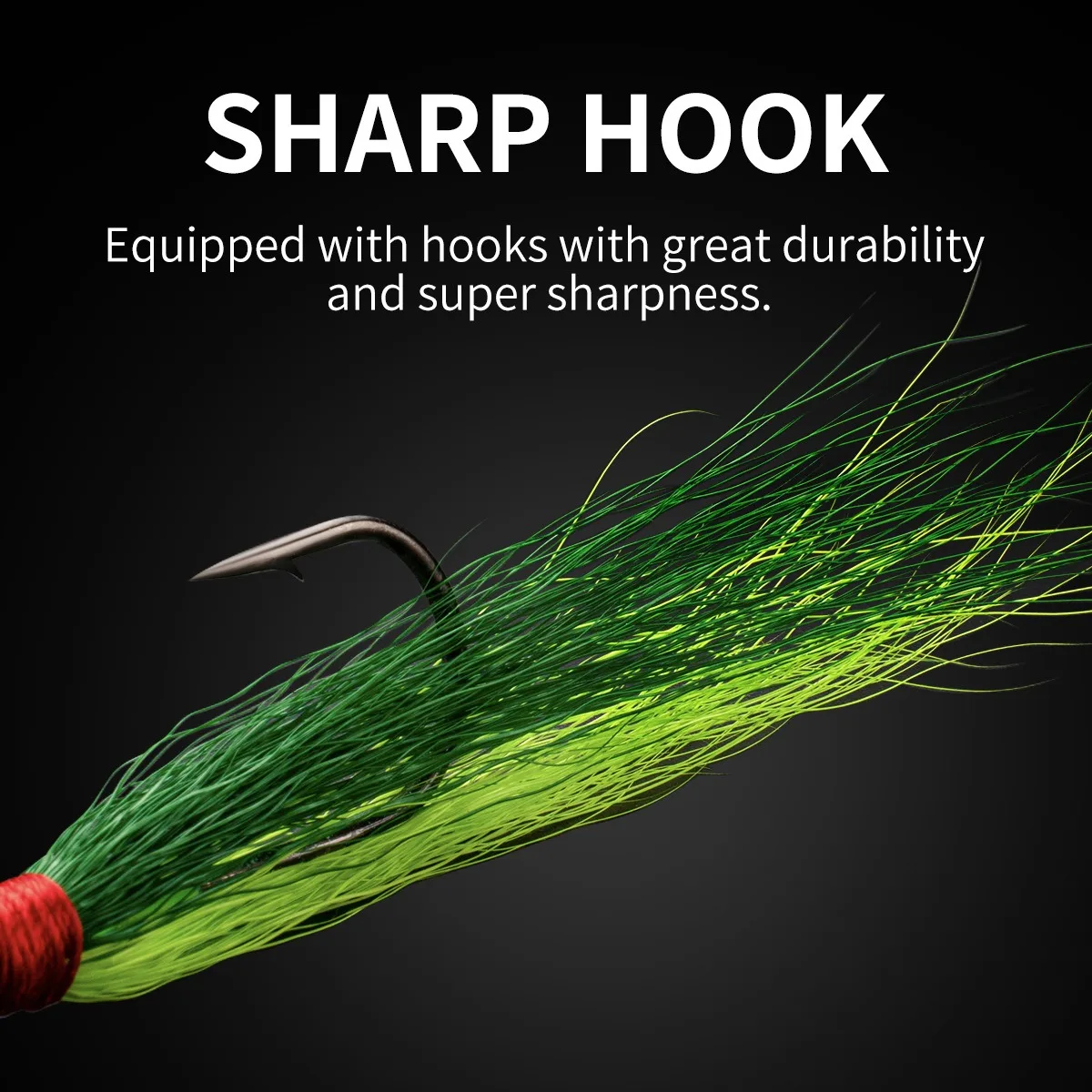 CHEERY 7g 10g 16g Deer Hair Metal Jig Head Hook Lure Sturdy Bait ABS Pencil Lure - view 4