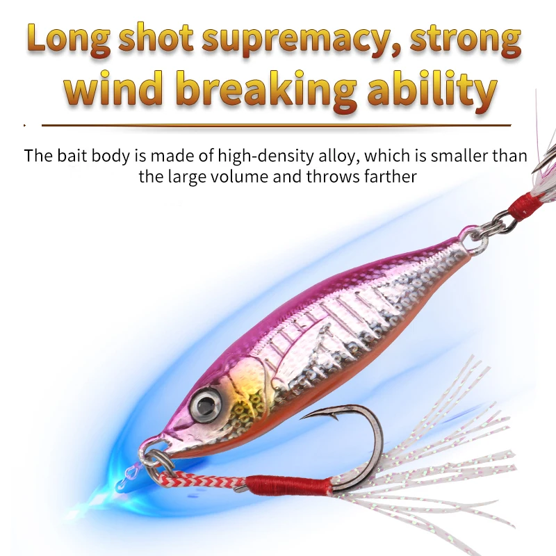 7g-60g Silicone Treble Hook 3D Eyes Artificial Hard Bait Bottom ABS Pencil Lure - view 4