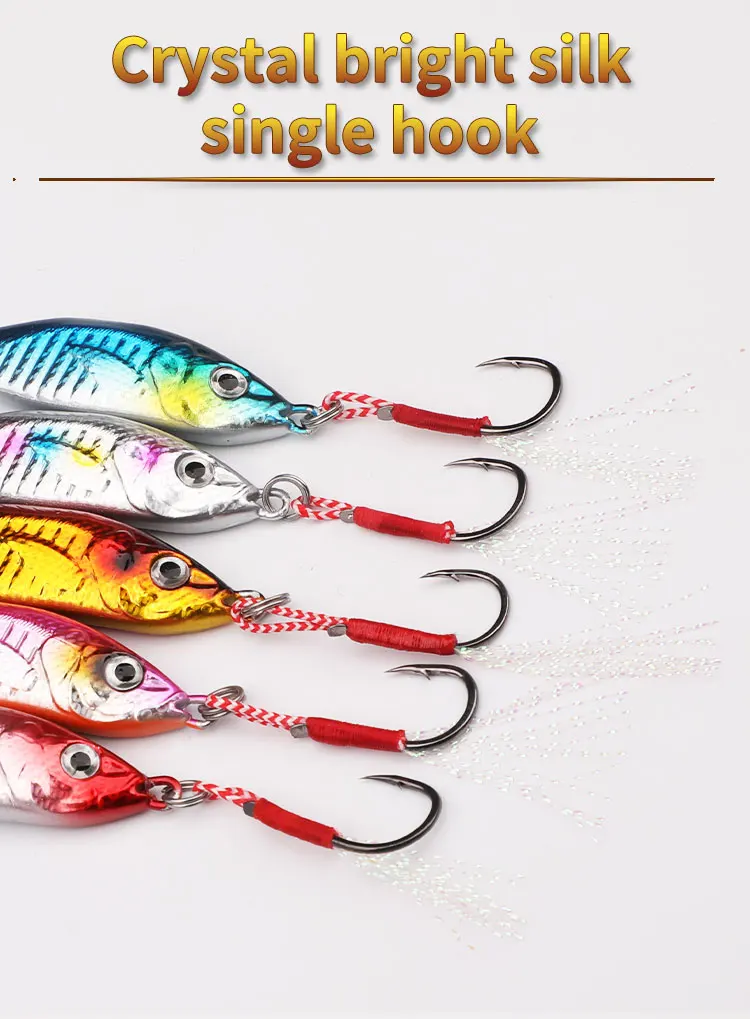 7g-60g Silicone Treble Hook 3D Eyes Artificial Hard Bait Bottom ABS Pencil Lure - view 13