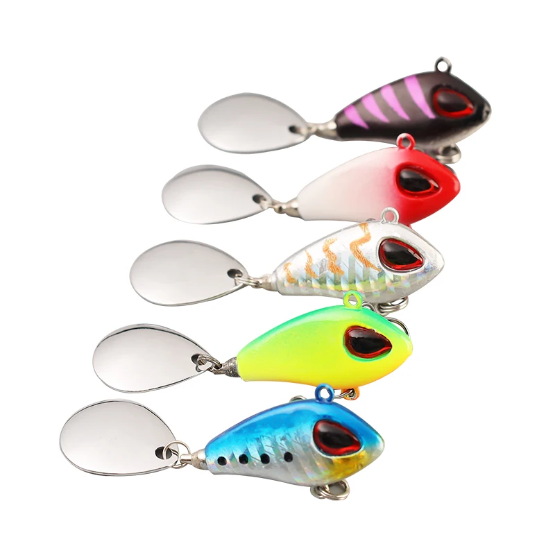 New VIB Spinner Bait by Cheery 7g/10g/17g/25g Fish Metal Spoon ABS Pencil Lure - view 2