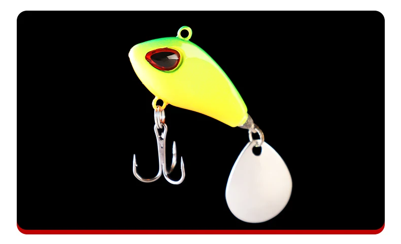 New VIB Spinner Bait by Cheery 7g/10g/17g/25g Fish Metal Spoon ABS Pencil Lure - view 13
