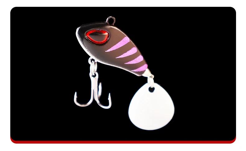 New VIB Spinner Bait by Cheery 7g/10g/17g/25g Fish Metal Spoon ABS Pencil Lure - view 14