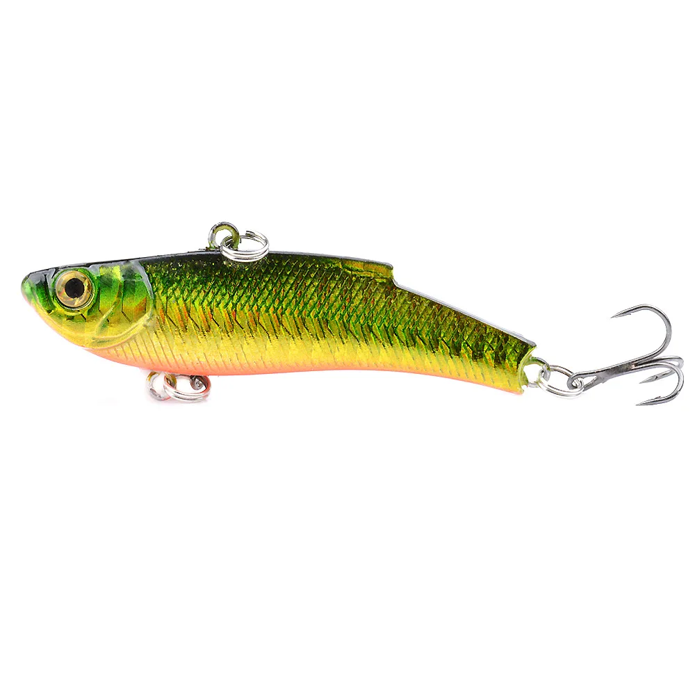 7cm 17g VIB Lure Bionic Artificial Hard Fishing Baits 7 Colors 3D ABS Pencil Lure - view 6