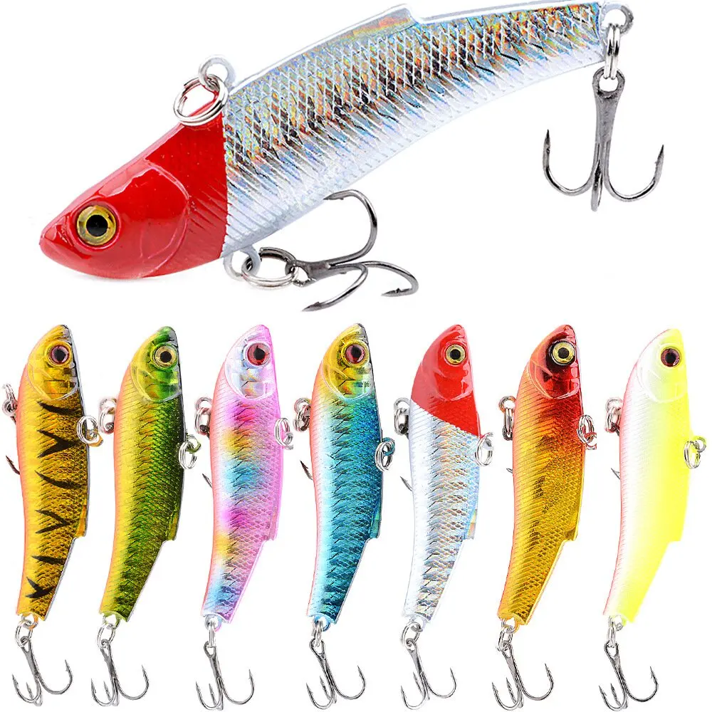 7cm 17g VIB Lure Bionic Artificial Hard Fishing Baits 7 Colors 3D ABS Pencil Lure - view 8
