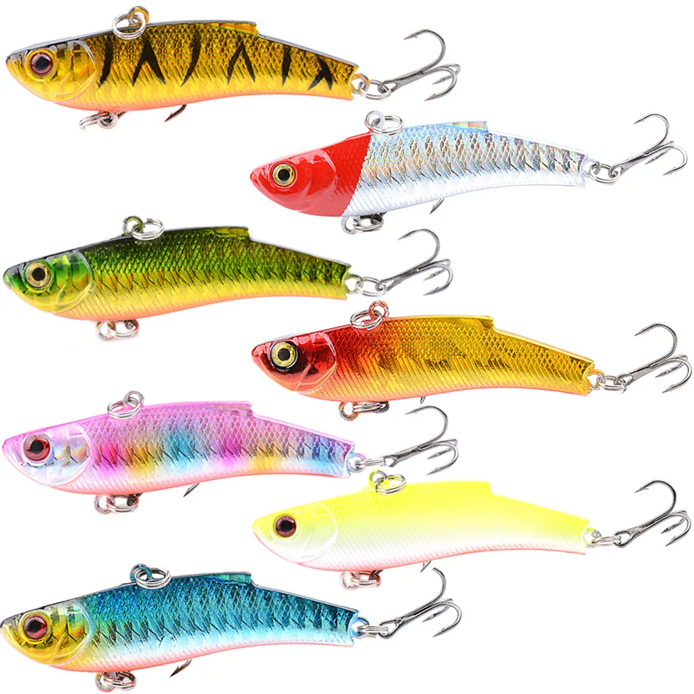 7cm 17g VIB Lure Bionic Artificial Hard Fishing Baits 7 Colors 3D ABS Pencil Lure - view 10