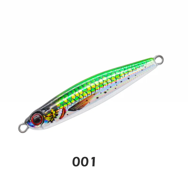 New Arrival Printed 40g/7.3cm Long Jigging Lead Fish Fast Sinking ABS Pencil Lure - view 2