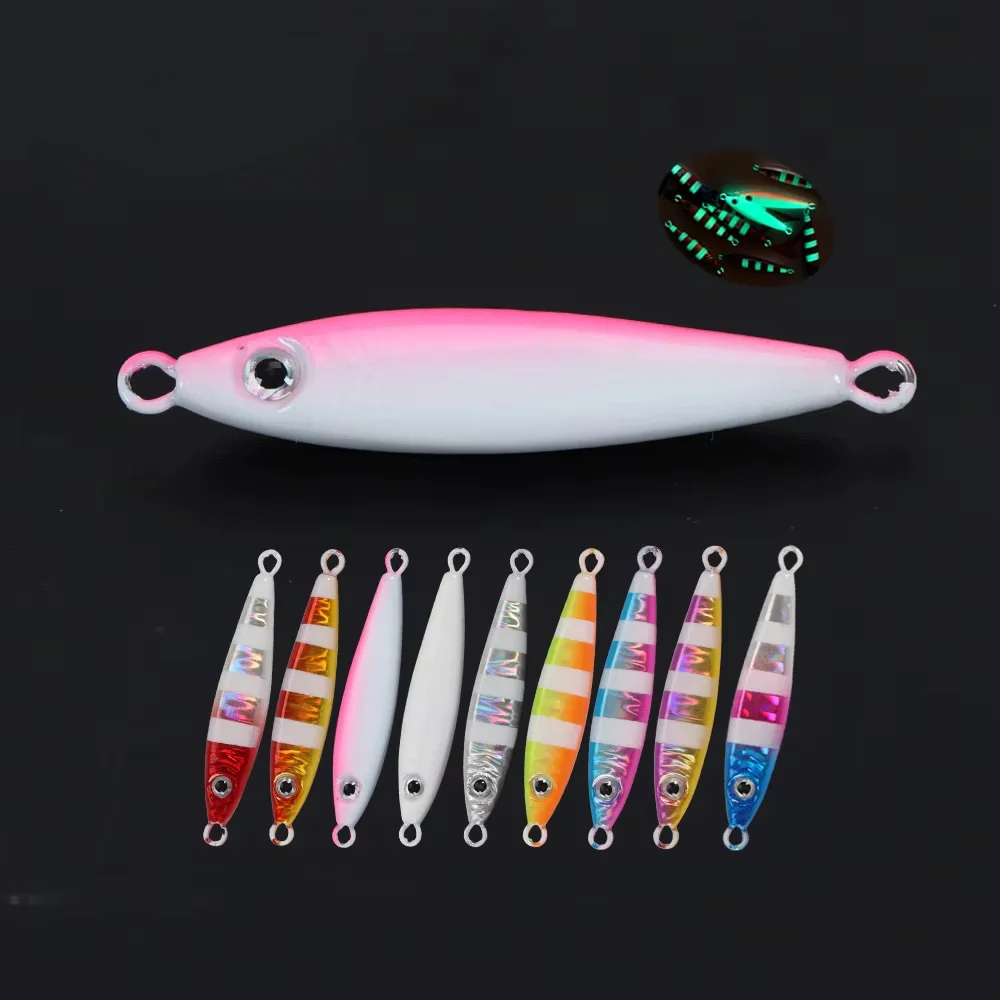 Hot Sale Metal Jigging Lures 20g/30g/40g/60g/80g Vertical