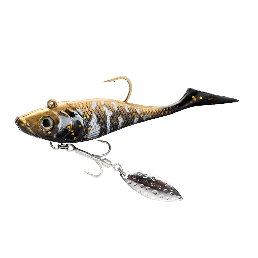 Runtoo 11cm 14cm Lead Rigged Soft Lure Jig Head T-Tail Trout ABS Pencil Lure - detail 5