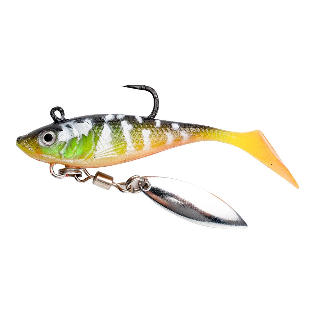 Runtoo 11cm 14cm Lead Rigged Soft Lure Jig Head T-Tail Trout ABS Pencil Lure - view 2