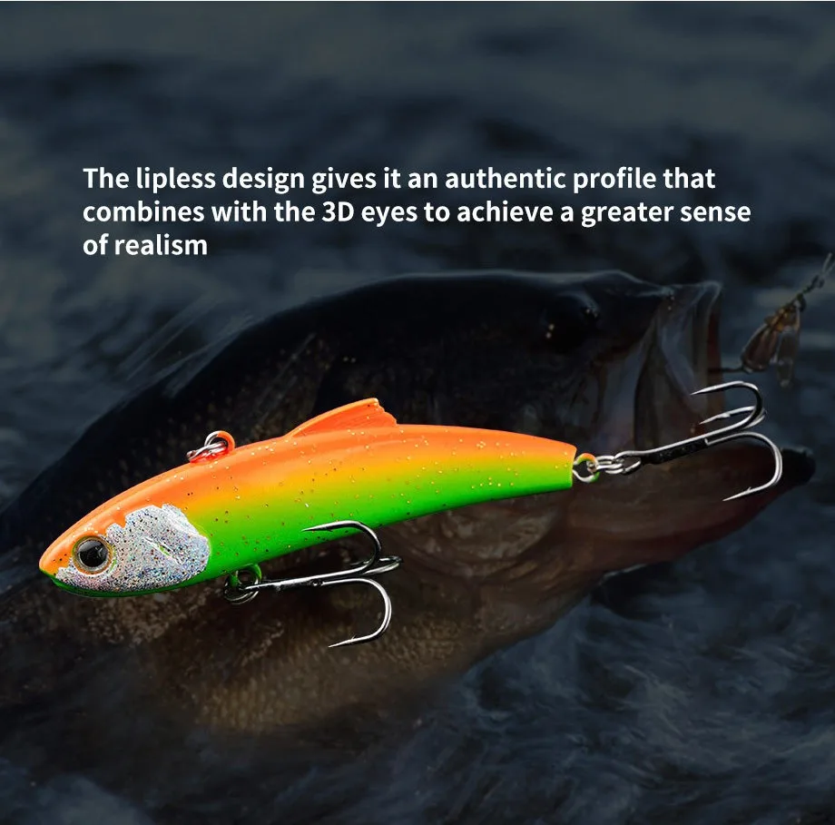 Cheery Hot Sale VIB Fishing Lure 7cm 14g Shake Sinking Artificial ABS Pencil Lure - view 17