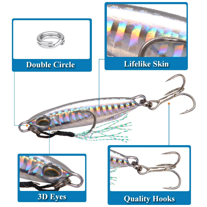 Duo Iron Plate Far-Casting Lure Bait 15g Metal Freshwater Sea - Pencil Lure by Cheery