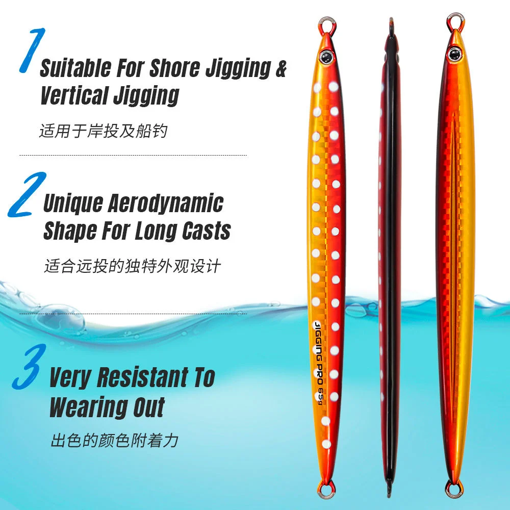 Cheery45g 65g 85g 105g Saltwater Metal Long Cast Fishing Jigging ABS Pencil Lure - view 15