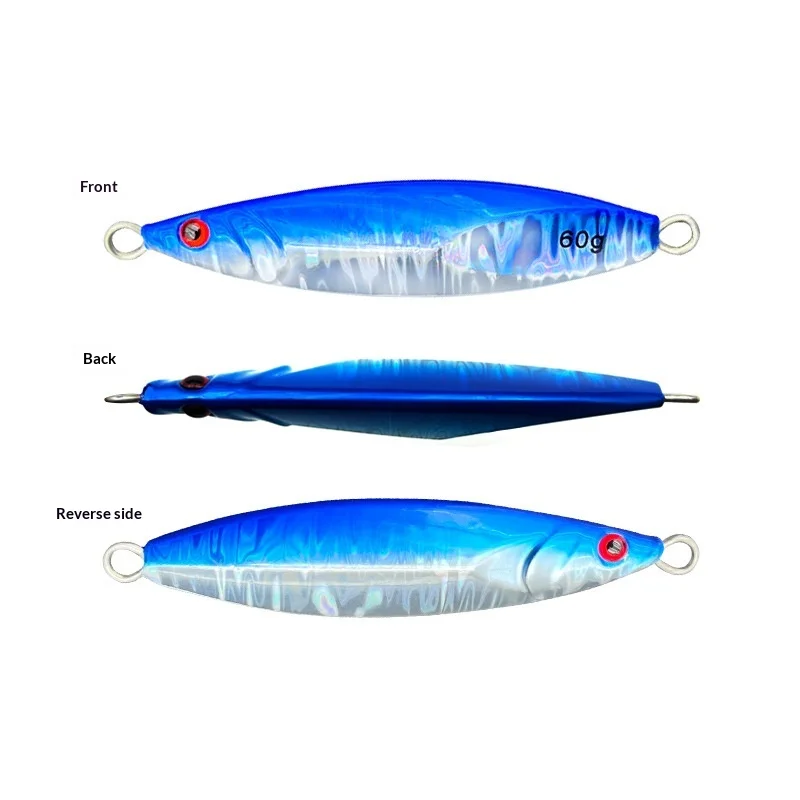 Wholesale Metal Jig Lure Bait Bare Plate Long-Range Shore Cast