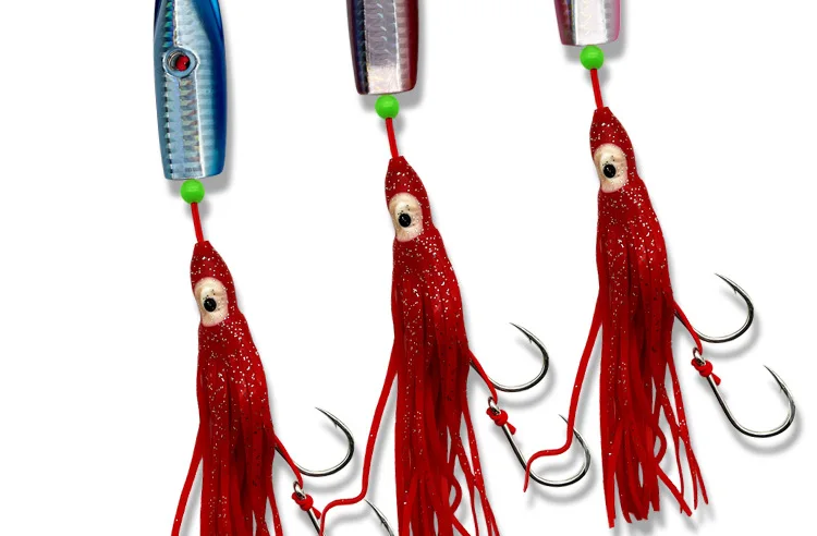 Lure Metal Jig Full-Water-Column Slow-Roll Octopus Bionic ABS Pencil Lure - view 14