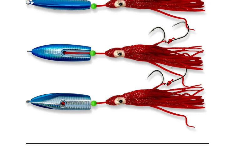 Lure Metal Jig Full-Water-Column Slow-Roll Octopus Bionic ABS Pencil Lure - view 18