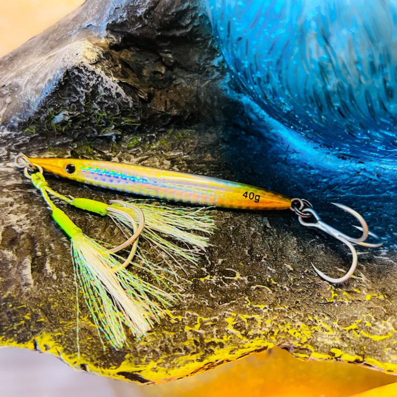 Direct Supply From Source Factory Wholesale Metal Jig Lure Iron ABS Pencil Lure - view 16