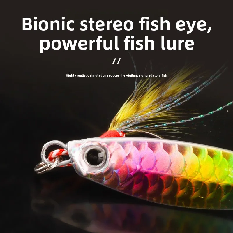 Custom Scale Falling ABS Plate Lure Bait Set Far-cast Fish ABS Pencil Lure - view 5