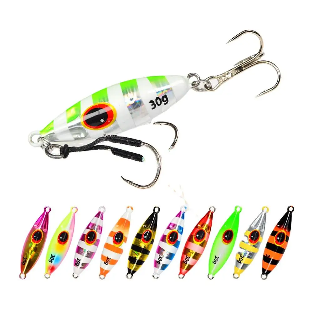 Luminous Customised Slow Bee Metal Jig Pitch Jigging Lure ABS Pencil Lure - view 9