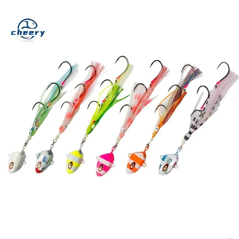 CHEERY J18+HK025 Pike Saltwater Fishing Metal Jigging Lure