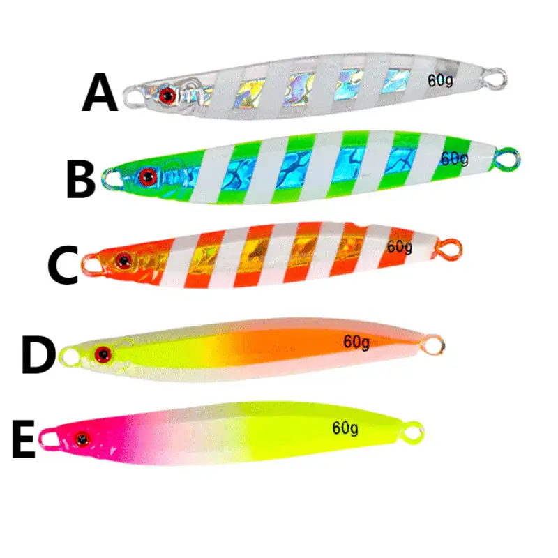 CHEERY High Quality Saltwater Pike &amp; Fish 30g-80g Colorful Metal Jig ABS Pencil Lure - view 8