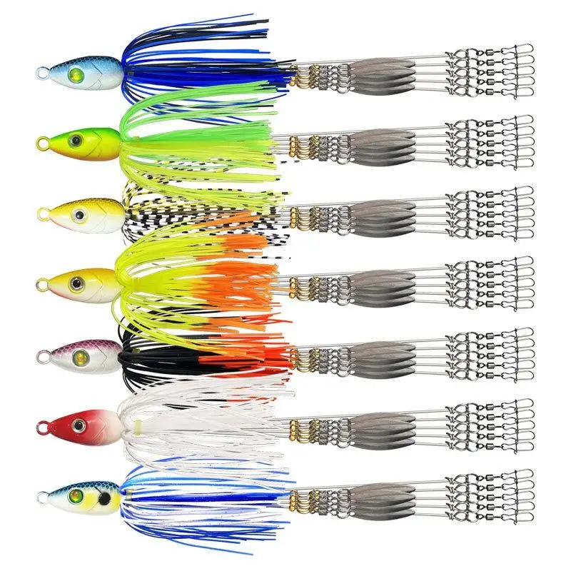 Cheery Jig Heads Fishing Ultralight Tripod Bass Lures Bait Kit ABS Pencil Lure - view 4