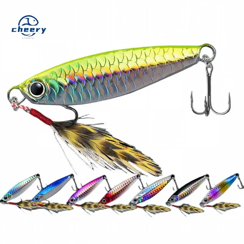 Cheery Hot Selling Silicone Fishing Baits Jig Lure Luminous Hard ABS Pencil Lure - view 6