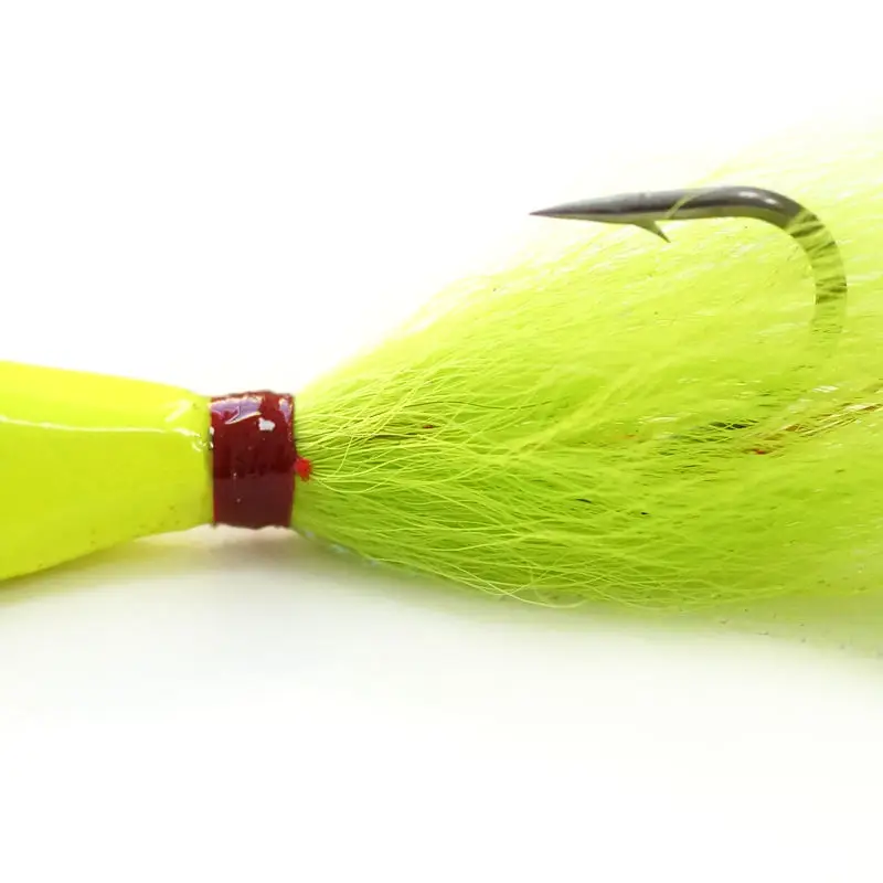 Cheery 10g 3/8oz Holographic Bucktail Jig Kit Fishing Lure with ABS Pencil Lure - view 3