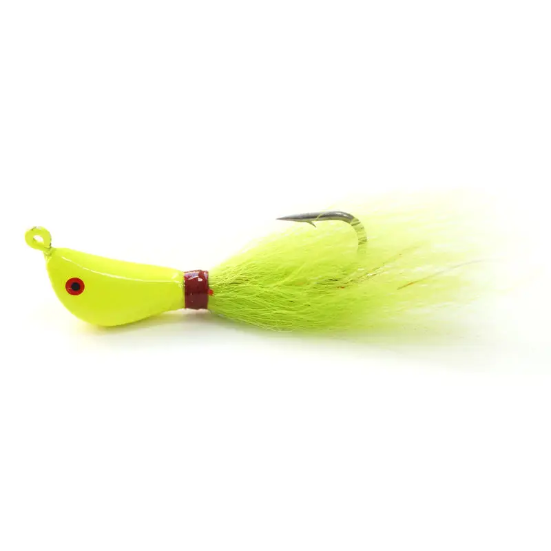 Cheery 10g 3/8oz Holographic Bucktail Jig Kit Fishing Lure with ABS Pencil Lure - view 6