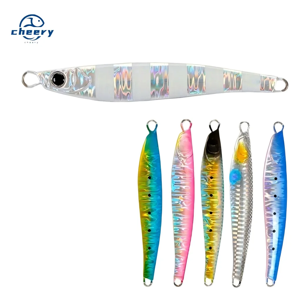 Cheery 30g 40g 60g 80g Artificial Lead Metal Jig Saltwater ABS Pencil Lure - view 7