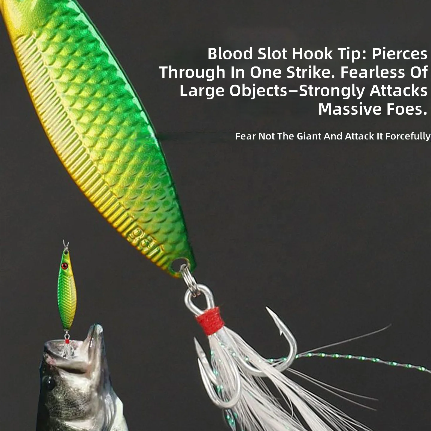 S Shape Snake Metal Jig Lure Long Casting Bionic Fishing Bait ABS Pencil Lure - view 3
