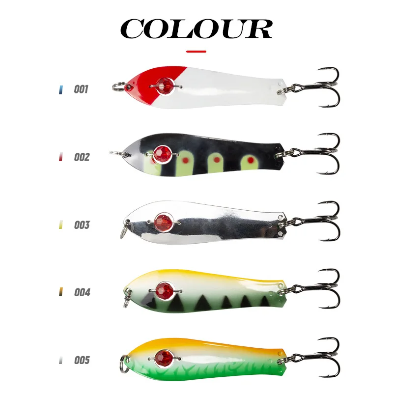 Lure Lifelike Metal Hard Bait Artificial Spoon Sinking Drop-Shot ABS Pencil Lure - view 13