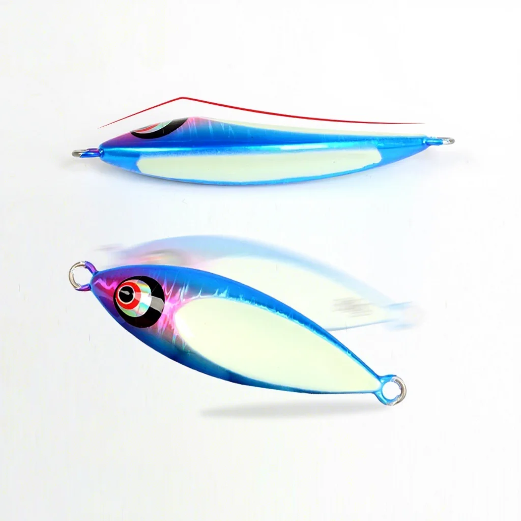 Slow-Sinking Water Drop Iron Plate 80g 100g Floating Slow-Rolling Metal Jig ABS Pencil Lure - view 9