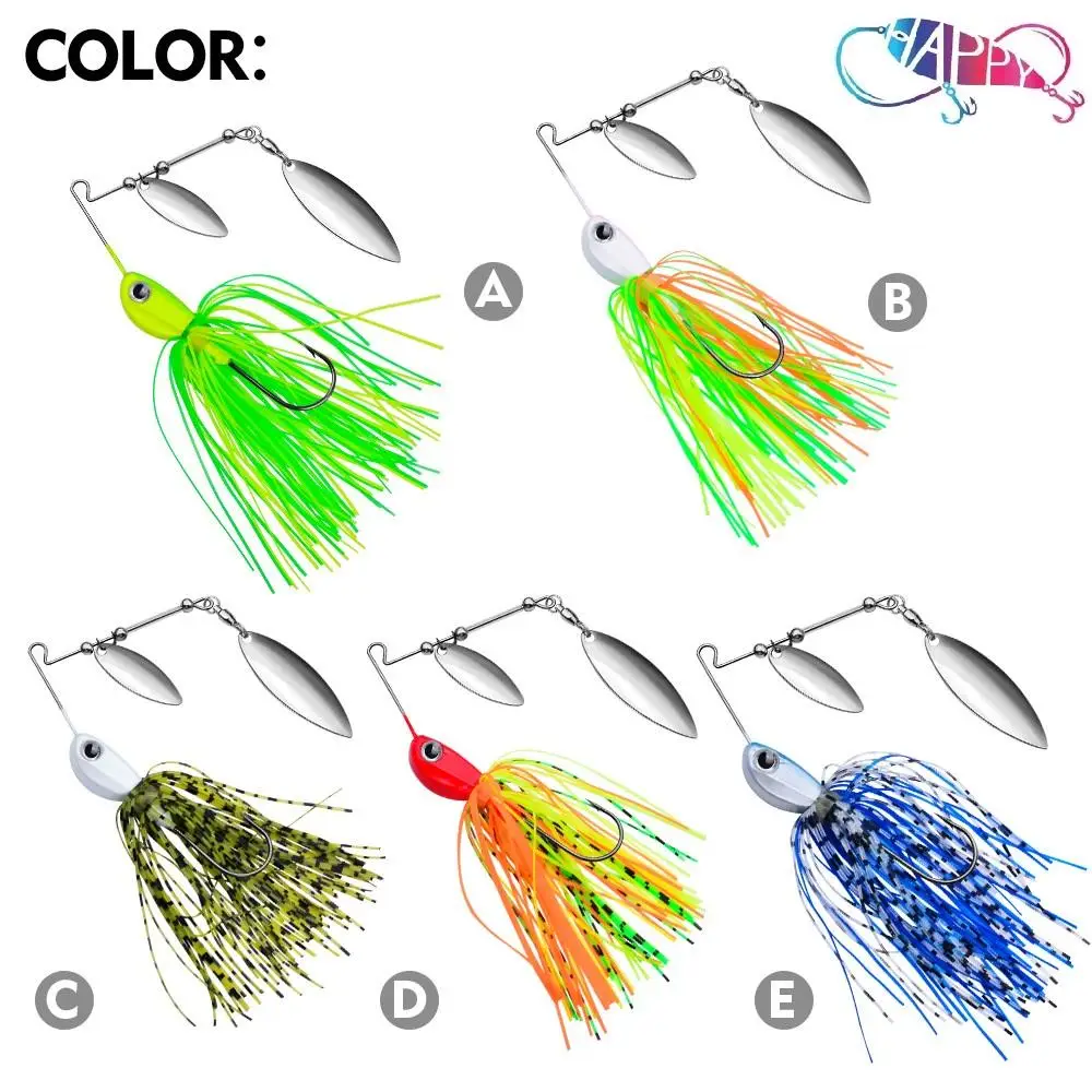 Artificial Bee Fish Lure Metal Jig with Rubber Skirt Bass &amp; ABS Pencil Lure - view 3