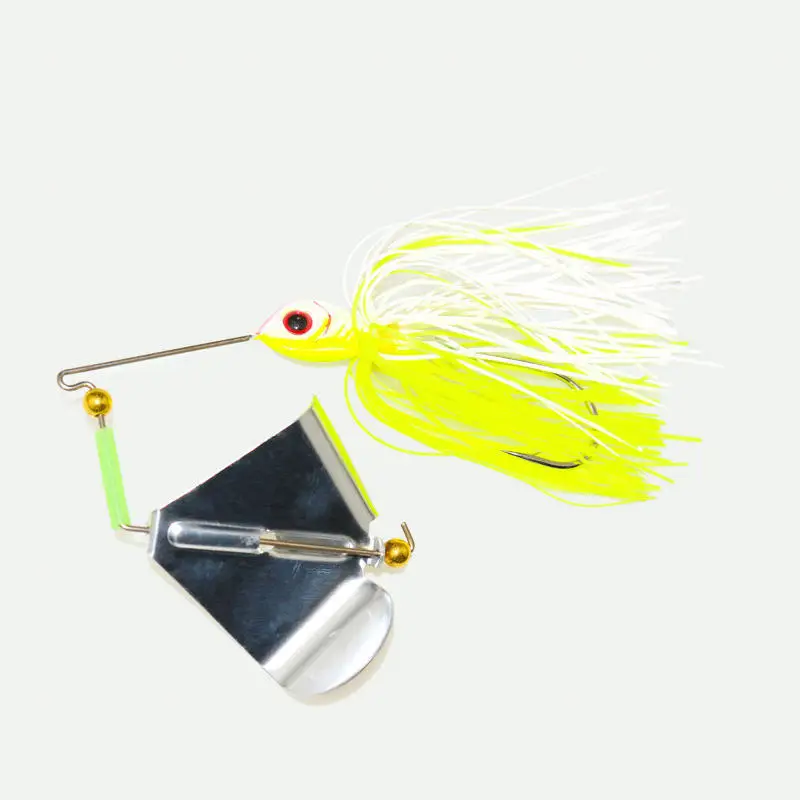 CHEERY PVC & Metal Bladed Jig Spinnerbait Fishing Lure for ABS Pencil Lure - view 1