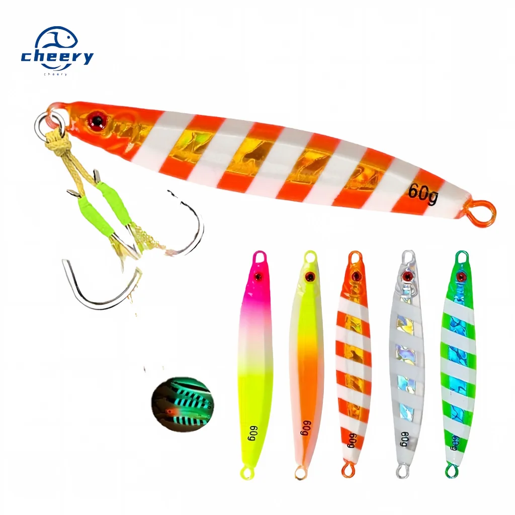 CHEERY Hot-Selling 30g-80g Lead Artificial Hard Bait Lure for