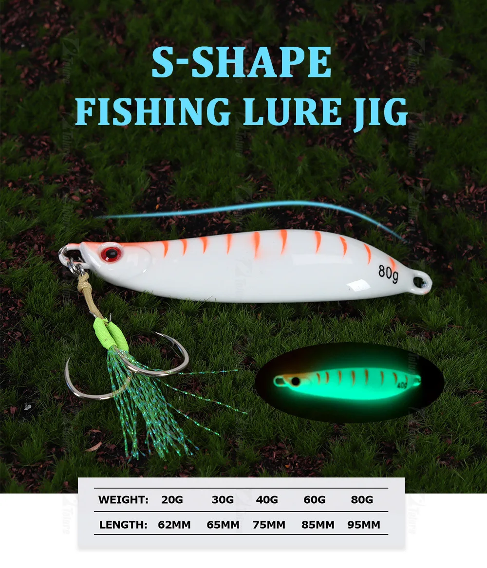 CHEERY Trail-Opening Curved Blade Lure Metal Jig Lead Fish Hook ABS Pencil Lure - view 7