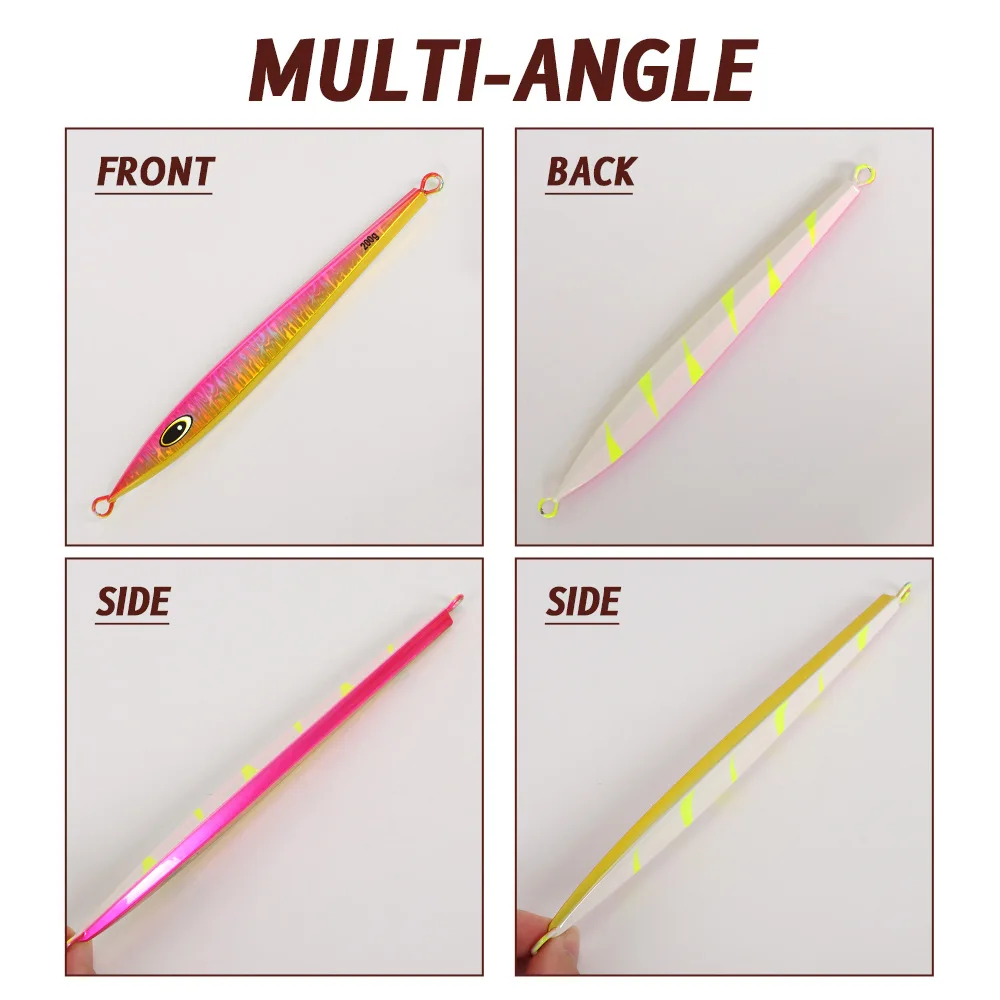 Cheery Glow-in-the-Dark Lure 130g-400g Artificial Hard Bait Boat ABS Pencil Lure - view 14