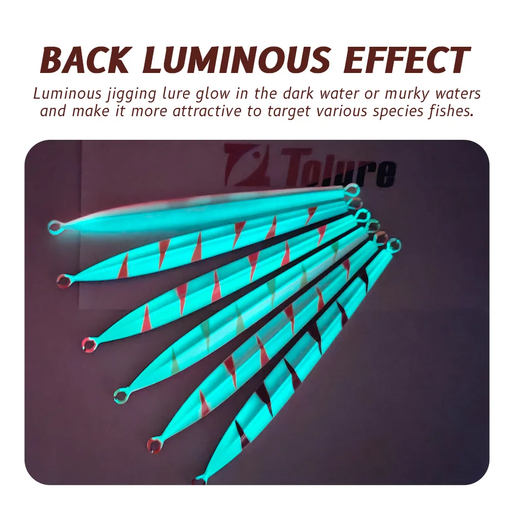 Cheery Glow-in-the-Dark Lure 130g-400g Artificial Hard Bait Boat ABS Pencil Lure - view 15