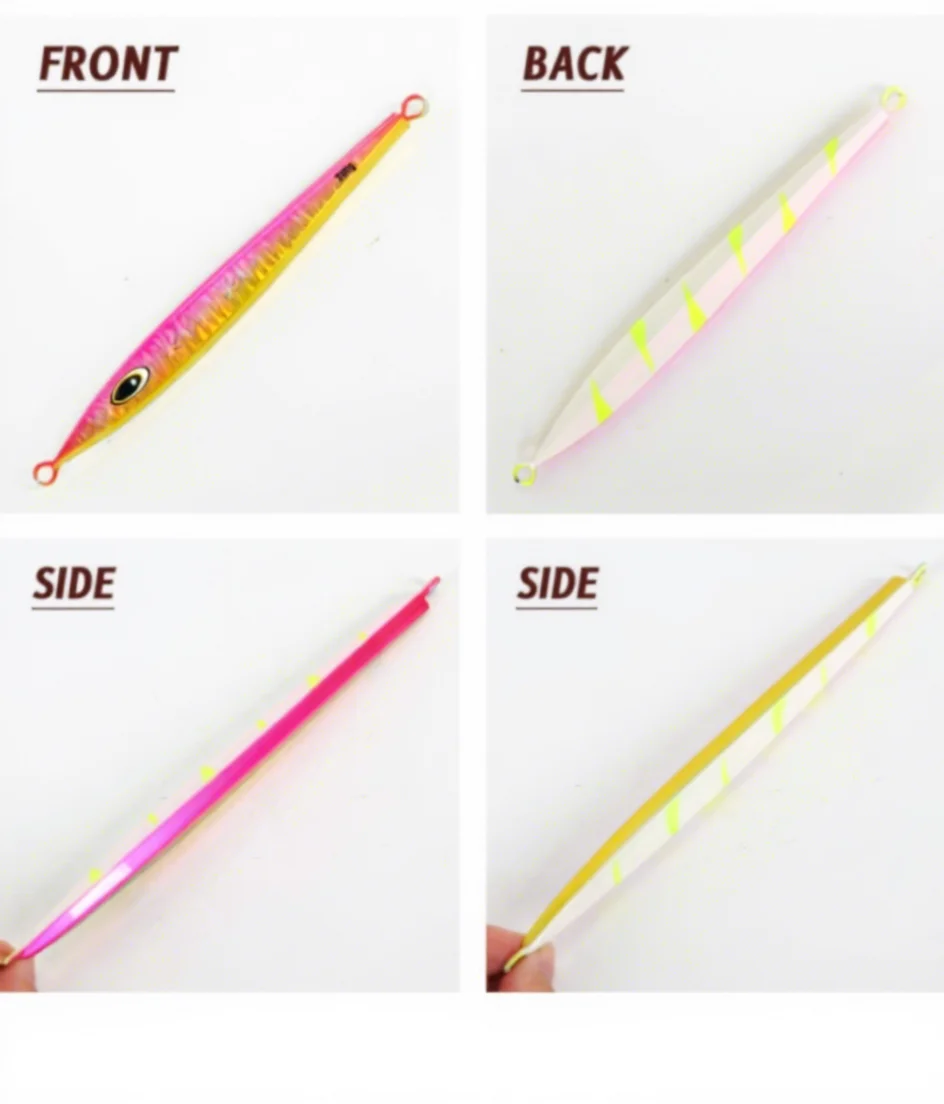 Cheery Glow-in-the-Dark Lure 130g-400g Artificial Hard Bait Boat ABS Pencil Lure - view 5