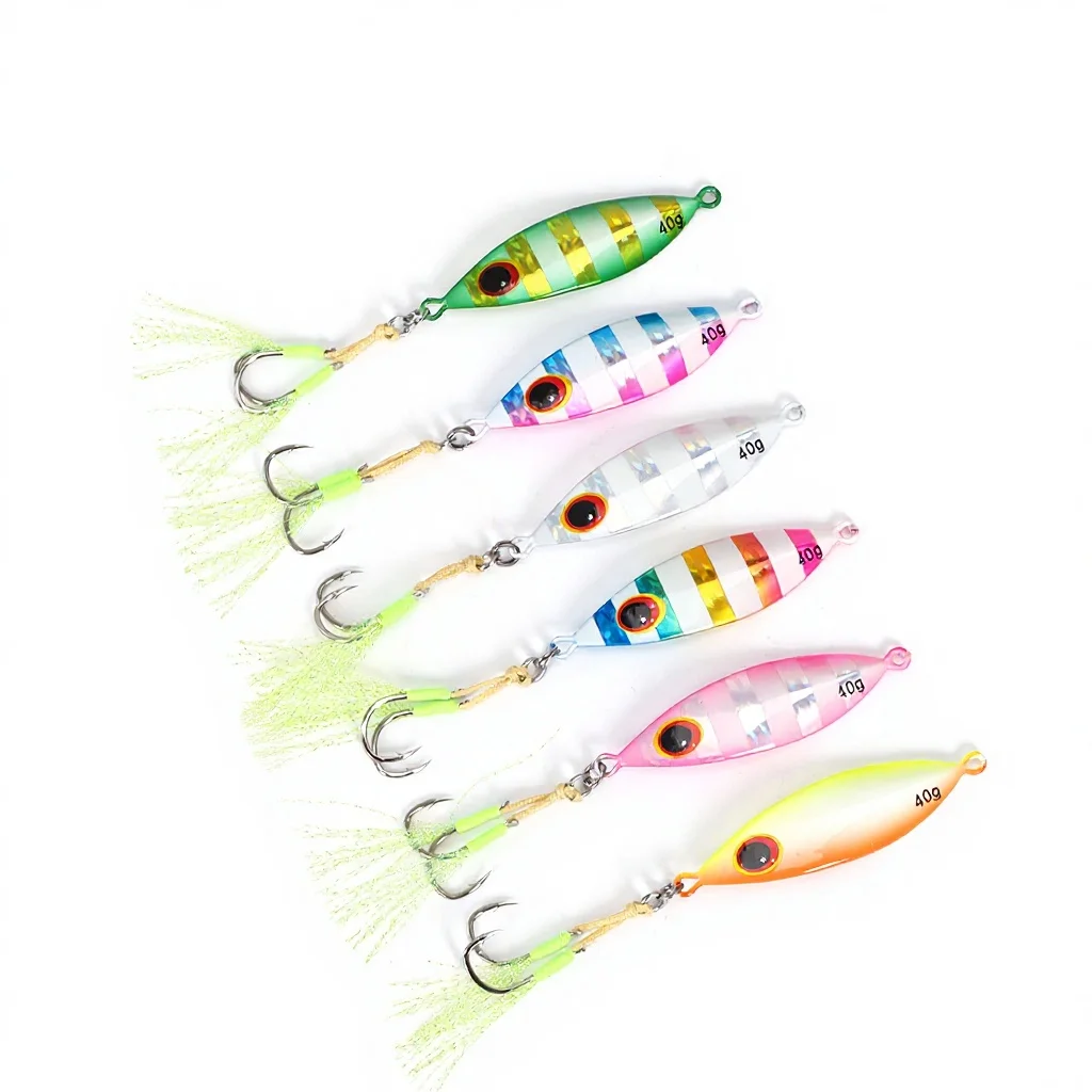 CHEERY Deep-Sea Lure Night-Glow Slow-Rolling Metal Jig Lead Fish ABS Pencil Lure - view 13