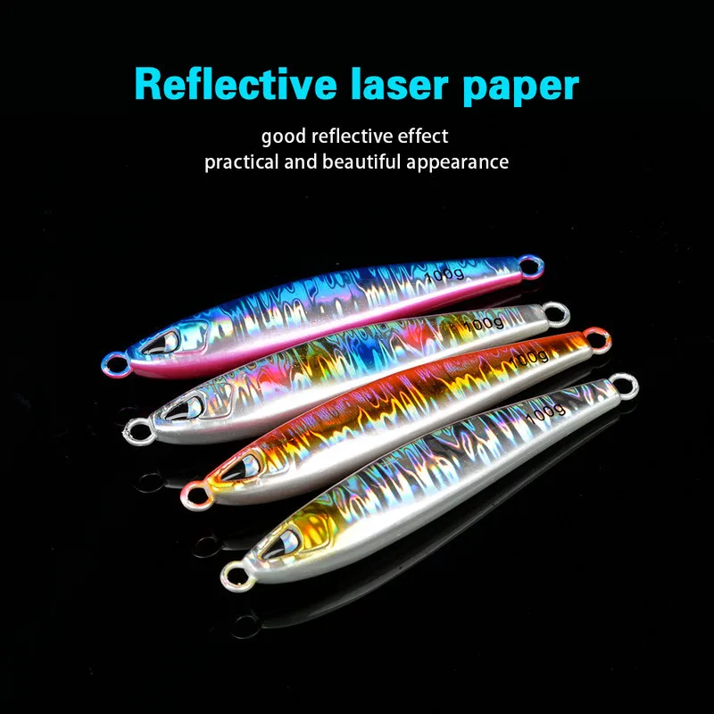 Cheery Lead Fish Lure Metal Plate Bait for Saltwater Sea Fishing ABS Pencil Lure - view 13