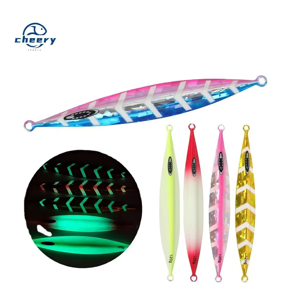 CHEERY Slow-Rolling Iron Plate Metal Artificial Hard Bait Lure