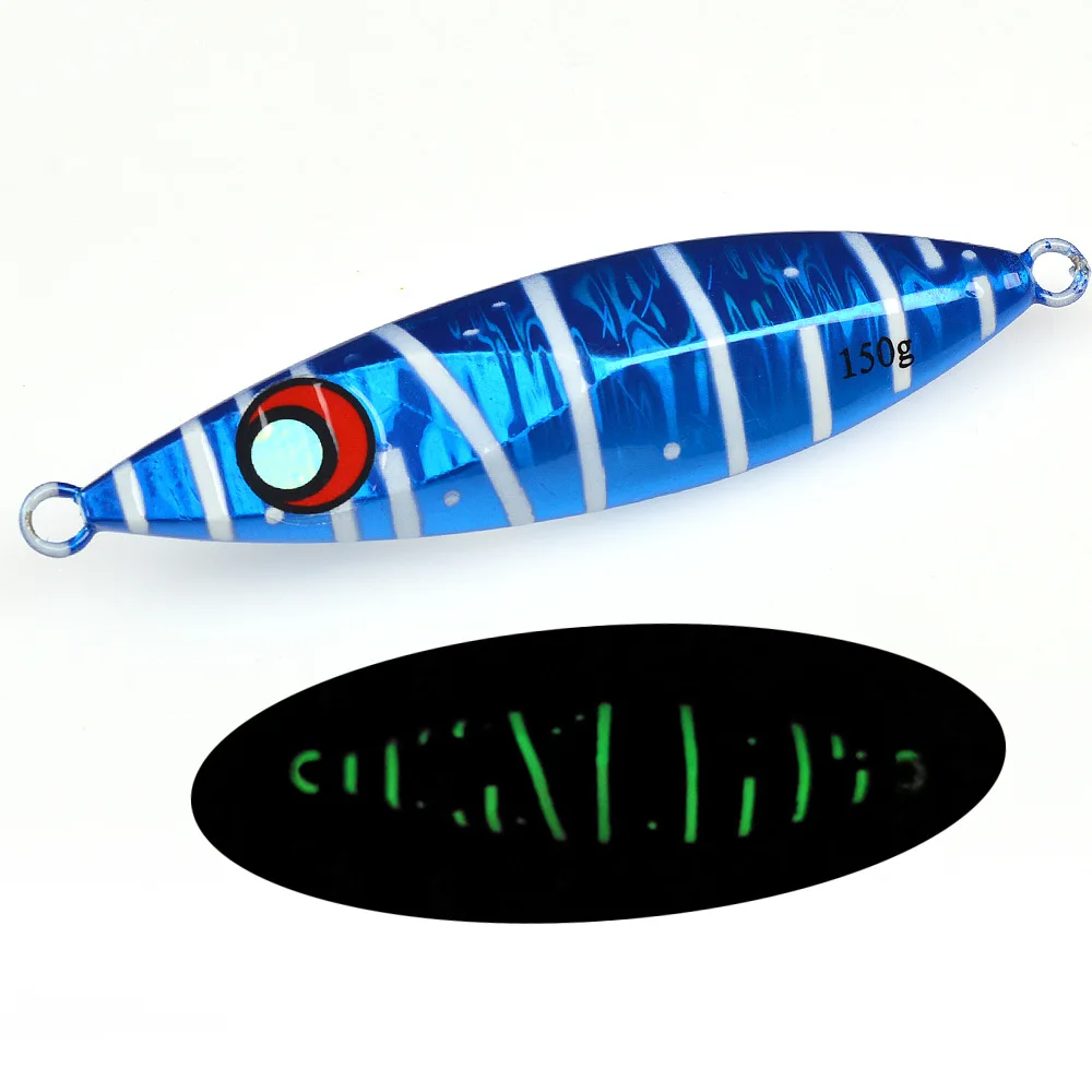 Cross-Border New Product Lead Luminous Effect 80g 100g 150g 200g ABS Pencil Lure - view 1