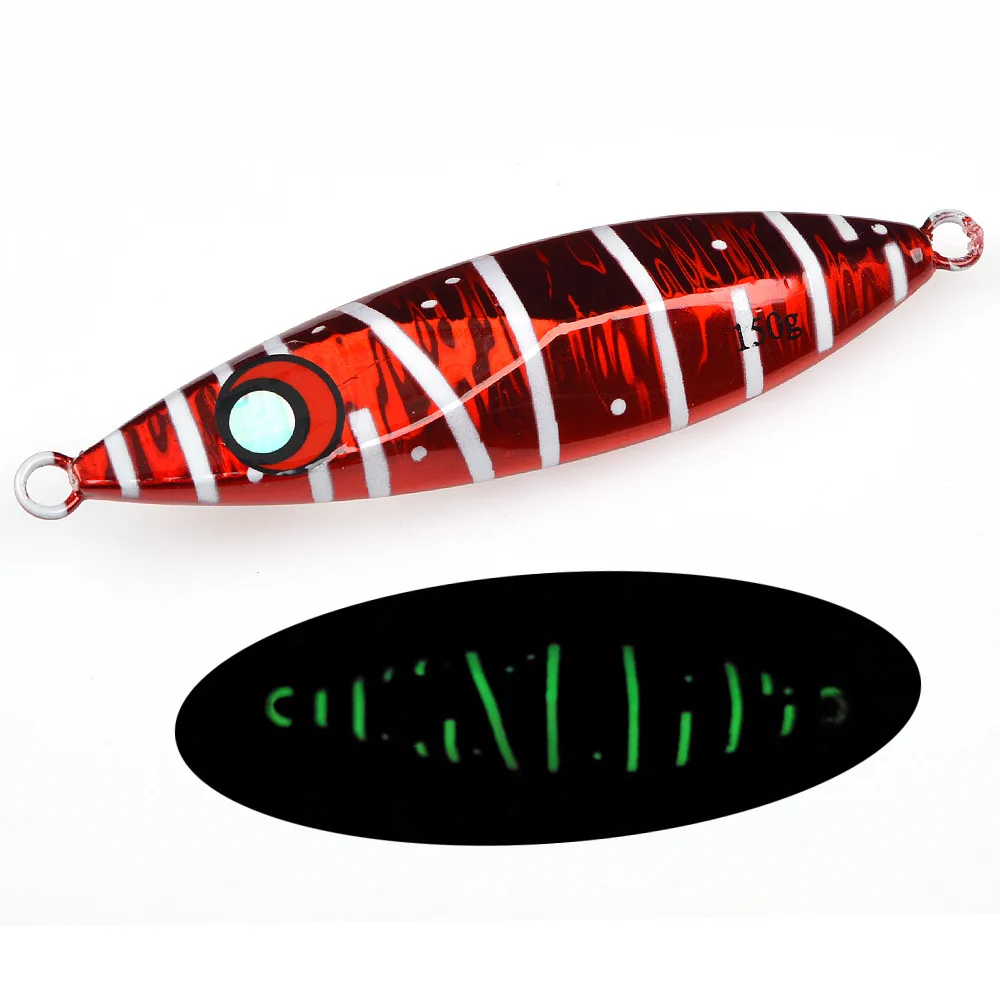 Cross-Border New Product Lead Luminous Effect 80g 100g 150g 200g ABS Pencil Lure - view 2