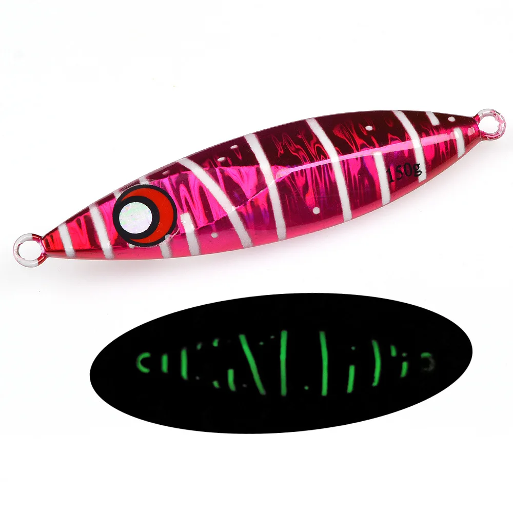 Cross-Border New Product Lead Luminous Effect 80g 100g 150g 200g ABS Pencil Lure - view 3