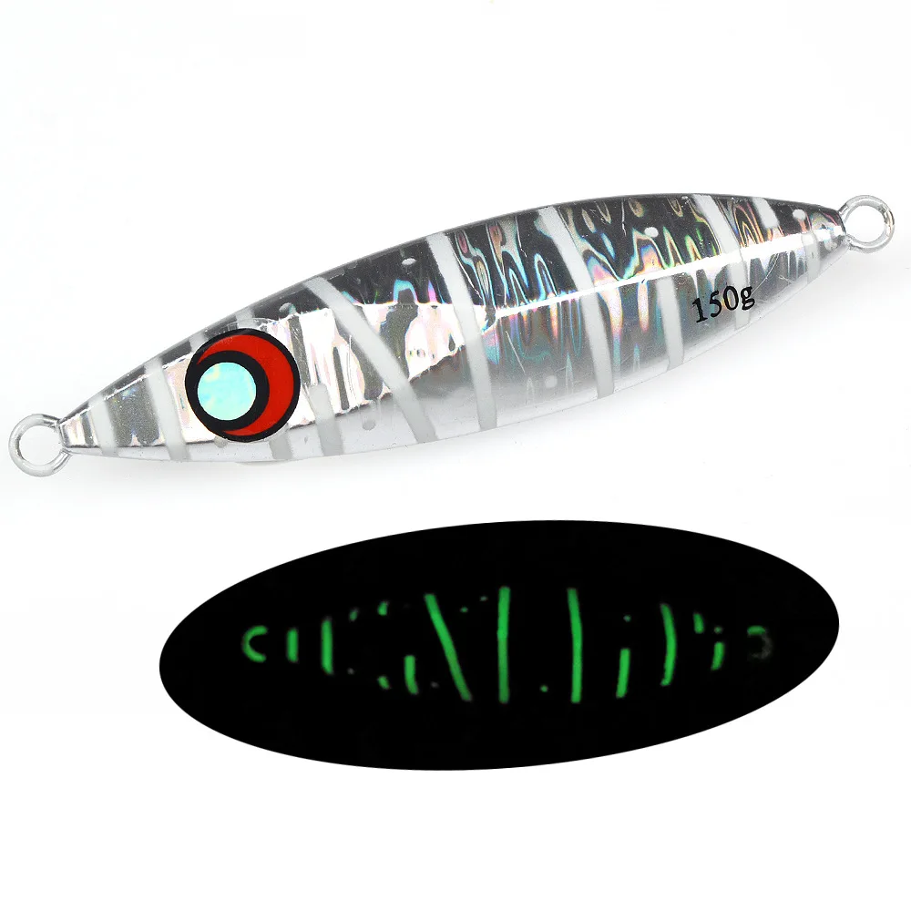 Cross-Border New Product Lead Luminous Effect 80g 100g 150g 200g ABS Pencil Lure - view 4
