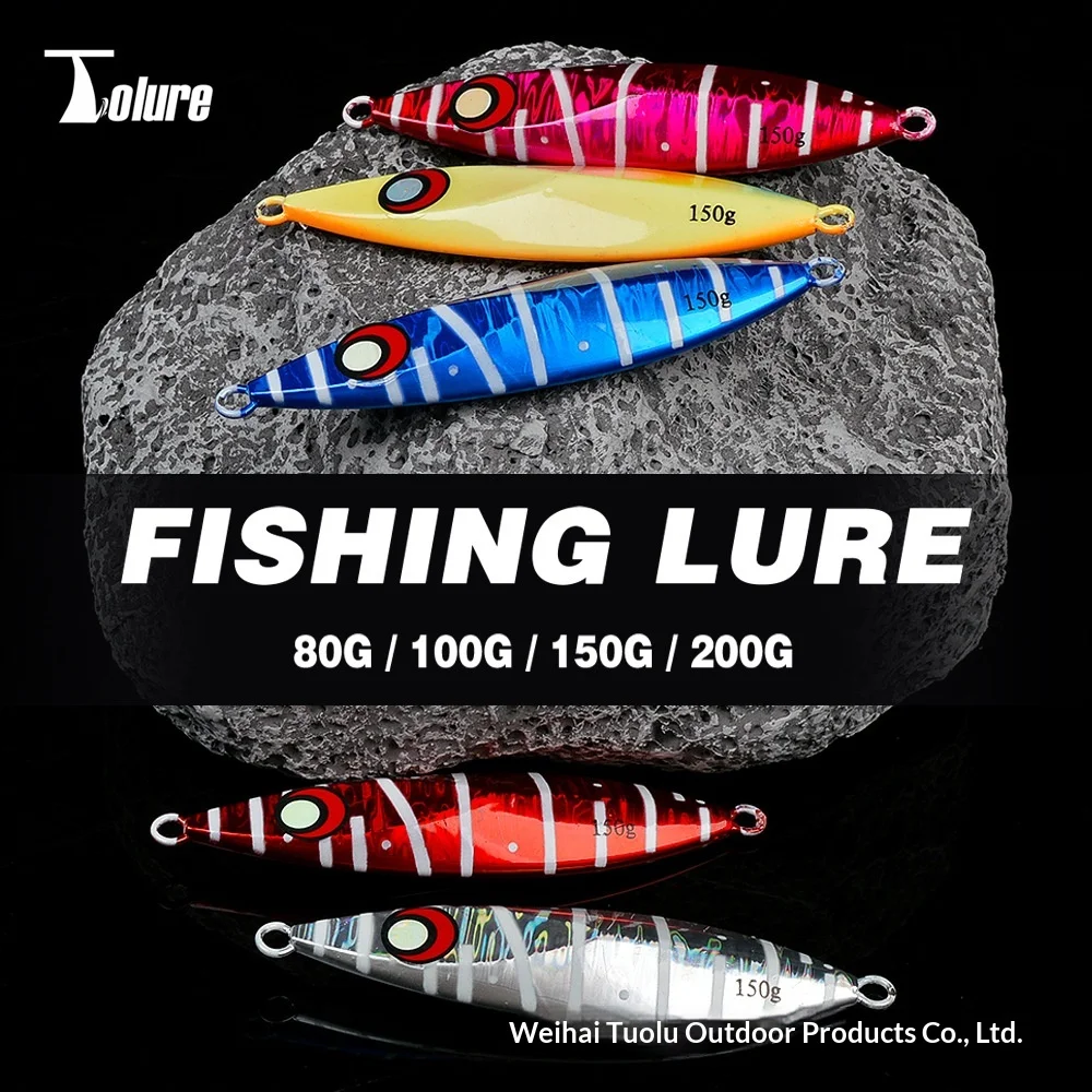 Cross-Border New Product Lead Luminous Effect 80g 100g 150g 200g ABS Pencil Lure - view 8